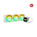 ASUS TUF Gaming LC III 360 ARGB White Edition Aura Sync Intel LGA1851-1700 ve AMD AM5 Destekli 360mm Beyaz İşlemci Sıvı Soğutucu