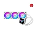ASUS TUF Gaming LC III 360 ARGB White Edition Aura Sync Intel LGA1851-1700 ve AMD AM5 Destekli 360mm Beyaz İşlemci Sıvı Soğutucu