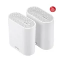 ASUS ExpertWiFi EBM68 Tri-Band WIFI6 Kurumsal Mesh Sistemi Beyaz İkili Paket Menzil Genişletici Router