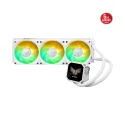 ASUS TUF Gaming LC III 360 ARGB LCD White Aura Sync Intel LGA1851-1700 ve AMD AM5 Destekli 360mm Beyaz İşlemci Sıvı Soğutucu