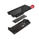 ASUS ROG Strix Aiolos Çift NVMe PCIe ve SATA Destekli USB-C 3.2 Gen 2x2 SSD Kutusu