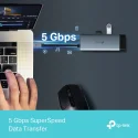 TP-Link UH6120C USB Type-C 6-Port Hub Notebook Dock İstasyonu