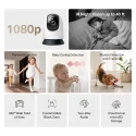 TP-Link Mercusys MC200 Pan/Tilt (Yatay/Dikey) Hareketli Ev Güvenlik Wi-Fi Kamerası