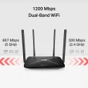 TP-Link Mercusys MB430-DSL AC1200 Kablosuz Gigabit VDSL/ADSL Modem Router