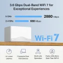 TP-Link Mercusys Halo H25BE BE3600 Tüm Ev Wi-Fi 7 Mesh Sistem Router