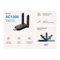 TP-Link Mercusys MA32H AC1300 High-Gain Dual Band USB Wireless Ağ Adaptörü