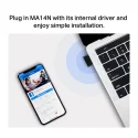 TP-Link Mercusys MA14N AX300 WiFi 6 Kablosuz Nano USB Ağ Adaptörü