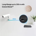 TP-Link Mercusys MS110P 8-Port PoE+ ile 10-Port 10/100Mbps Masaüstü Switch