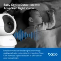 TP-Link Tapo C200 Yatay ve Dikey (Pan/Tilt) 1080p Wi-Fi Ev Güvenlik Kamerası