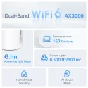 TP-Link Deco PX50 AX3000 + G1500 Bütün Ev Powerline İkili Paket Mesh WiFi Sistemi