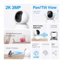 TP-Link Tapo C210 2K QHD 360 Derece Hareketli Wi-Fi Ev Güvenlik Kamerası