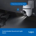 TP-Link Tapo C520WS 2K QHD 4MP 360 Derece Dış Mekan Pan/Tilt Wi-Fi Güvenlik Kamerası