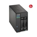 ASUSTOR Lockerstor 2 Gen2+ AS6702T-V2 Intel Celeron N5105 CPU 4 GB DDR4 RAM 2 Sürücü Yuvalı NAS Depolama Ünitesi