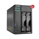 ASUSTOR Lockerstor 2 Gen2+ AS6702T-V2 Intel Celeron N5105 CPU 4 GB DDR4 RAM 2 Sürücü Yuvalı NAS Depolama Ünitesi