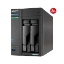 ASUSTOR Lockerstor 2 Gen2+ AS6702T-V2 Intel Celeron N5105 CPU 4 GB DDR4 RAM 2 Sürücü Yuvalı NAS Depolama Ünitesi