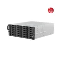 ASUSTOR Lockerstor 24R Pro Gen2 AS7224RDX AMD Ryzen 7 Pro 7745 CPU 16 GB ECC DDR5 RAM 24 Sürücü Yuvalı PCIe 5.0 x8 Genişletme Yuvalı NAS Depolama Ünitesi