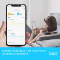 TP-Link Tapo T315 Akıllı Sıcaklık ve Nem Ölçer Dijital Termometre