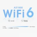 TP-Link Deco X10 AX1500 Tüm Ev Mesh Wi-Fi 6 Sistemi - 3lü Paket