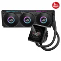 ASUS ROG Strix LC IV ARGB LCD 360 mm Intel LGA1851-1700 ve AMD AM5 Destekli İşlemci Sıvı Soğutucu