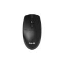 Philips 3000 Series SPK7347B 1200 DPI Sessiz Optik Kablosuz Siyah Mouse