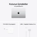 Apple MacBook Pro 14 inç M5 Pro 15CPU 16GPU 24GB 2TB Gümüş MJLV4TU/A