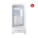 ASUS A31 PLUS ARGB Temperli Cam 4x ARGB Fanlı Mid Tower Beyaz ATX Gaming Kasa