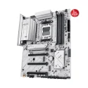 ASUS B850M MAX GAMING WIFI W 8000MHz(OC) DDR5 AMD Soket AM5 ATX Beyaz Anakart