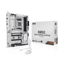 ASUS B850M MAX GAMING WIFI W 8000MHz(OC) DDR5 AMD Soket AM5 ATX Beyaz Anakart
