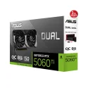 ASUS Dual GeForce RTX 5060 Ti OC Edition 8GB GDDR7 128 Bit NVIDIA DLSS 4 Ekran Kartı