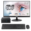 ASUS PN50-E1-B-B5153MD R5 4500U 512GB SSD 16GB Ram Mini PC Monitör Klavye Bundle