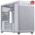 ASUS PRIME AP201 Temperli Camlı Beyaz Micro-ATX Bilgisayar Kasası