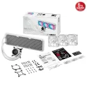 ASUS ROG RYUO III 360 ARGB WHITE 360mm Intel 1851-1700 / AMD AM5 Destekli İşlemci Sıvı Soğutucu