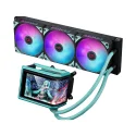 ASUS ROG RYUO IV 360 ARGB Hatsune Miku Edition 6.67 AMOLED Ekranlı Intel LGA1851-1700 ve AMD AM5 Destekli 360mm. İşlemci Sıvı Soğutucu