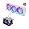 ASUS ROG RYUO IV SLC 360 ARGB White Edition 6.67 AMOLED Ekranlı Intel LGA1851-1700 ve AMD AM5 Destekli 360mm. Beyaz İşlemci Sıvı Soğutucu