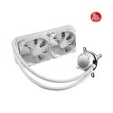 ASUS ROG Strix LC II 240 ARGB V3 White Soket Intel 1851-1700 / AMD AM5 Uyumlu 240mm Beyaz İşlemci Sıvı Soğutucu