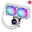 ASUS ROG STRIX LC III 240 ARGB White 240mm Aura Sync Intel LGA 1851-1700 / AMD AM5 Uyumlu Beyaz İşlemci Sıvı Soğutucu