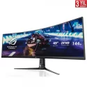 ASUS 49 ROG Strix XG49VQ 144Hz 4ms FreeSync Premium Pro HDR 3840x1080 VA LED Super Ultra Wide Curved Gaming Monitör