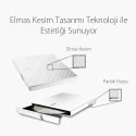ASUS SDRW-08D2S-U Lite White Slim 8X USB 2.0 Beyaz Slim Dvd Yazıcı