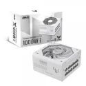 ASUS TUF Gaming 1000G WHITE 1000W 80 PLUS Gold Tam Modüler ATX 3.0 Uyumlu Beyaz Power Supply