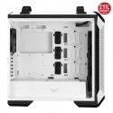 ASUS TUF Gaming GT501 White Edition Mid-Tower e-ATX Gaming Beyaz Bilgisayar Kasası