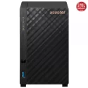 ASUSTOR AS1102T REALTEK RTD1296 2 DİSK YUVASI NAS(2X18TB DESTEĞİ) 1GB DDR4 2.5 GBE X 1 USB 3.2 X 2