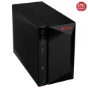 ASUSTOR AS5202T INTEL J4005 2 BAY NAS(2X18TB SUPPORT) 2GB DDR4(8GB SUPPORT) 2.5 GBE X 2 USB 3.2 X 3 VERİ DEPOLAMA CİHAZI