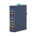 Dahua CHS4212-8GT-110 12 Port Cloud ile Yönetilebilir 8 Port PoE Gigabit Switch