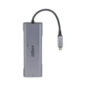 Dahua DH-TC38 USB 3.1 Type-C to USB 3.0 + HDMI + RJ45 + SD/TF + PD 8 in 1 USB Hub Docking Station