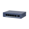 Dahua S3006-4ET-36 6-Port (4 Port PoE) Yönetilemez Masaüstü Switch