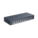 Dahua S3010-8ET2ET-60 10-Port (8 Port PoE) Yönetilemez Masaüstü Switch