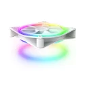 NZXT F120 RGB DUO Beyaz 3lü Fan ve Kontrolcü Hub