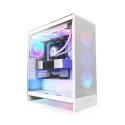 H7 Flow RGB White (2024) Mid-Tower Airflow ATX Beyaz Bilgisayar Kasası