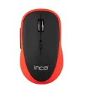 Inca IWM391T Kablosuz Rubber 1600dpi Optic Siyah/Kırmızı Mouse