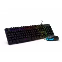 INCA Rainbow Effect Mekanik Hisli Gamer Klavye & Mouse Set